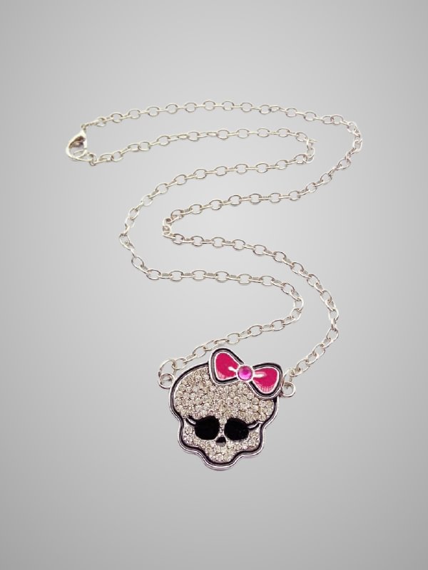 Goth Monster Ghost Skeleton Chains Necklace