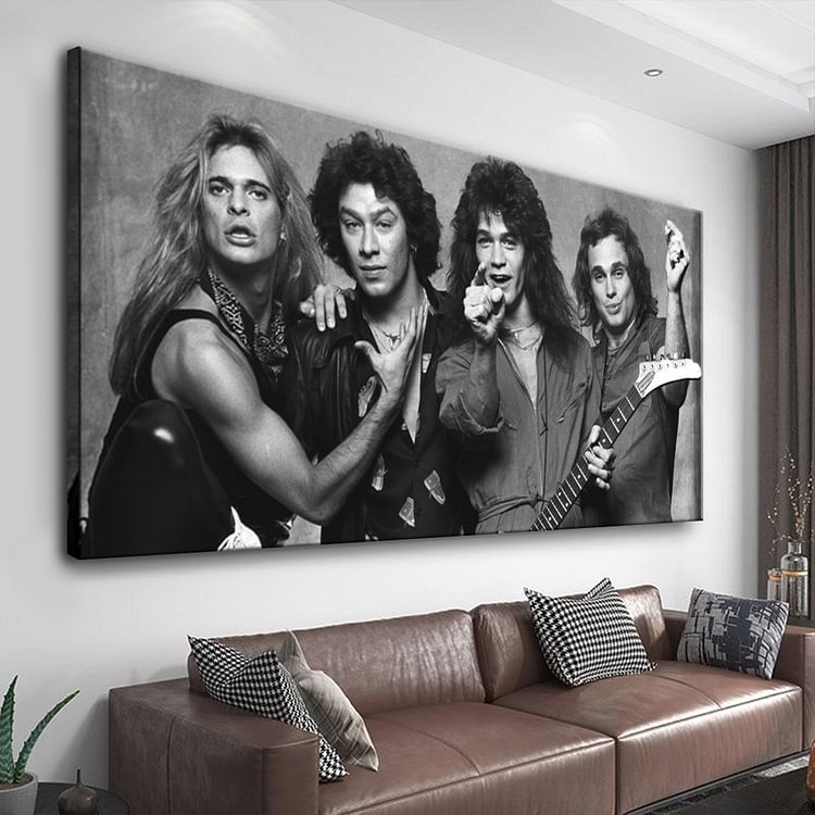 Group photo of Van Halen Canvas Wall Art