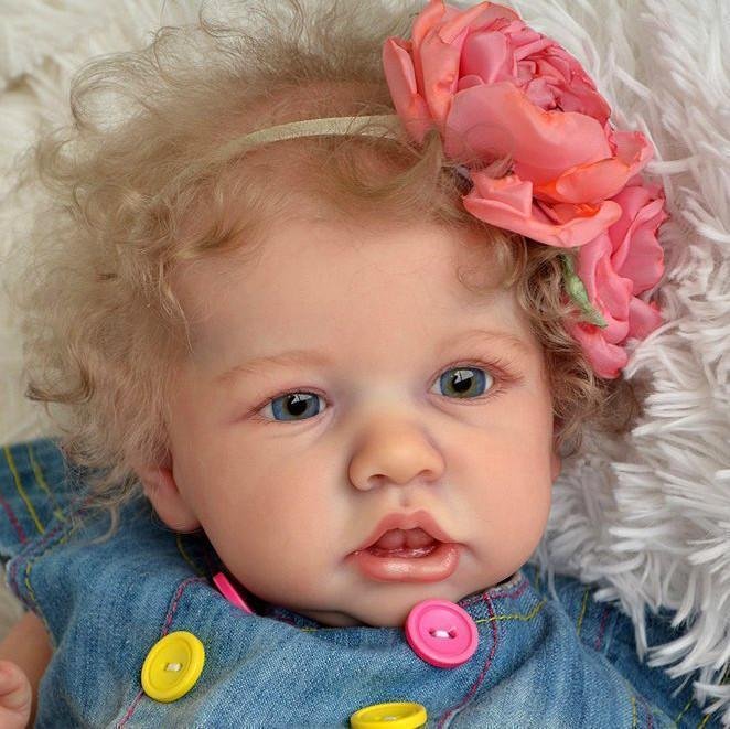 My Reborn Baby Doll 20'' Real Touch Silicone Look Real Reborn Baby Doll Stella 2022 -Creativegiftss® - [product_tag]