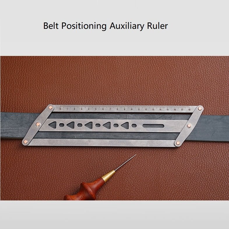 Belt-Positioning Auxiliary Ruler