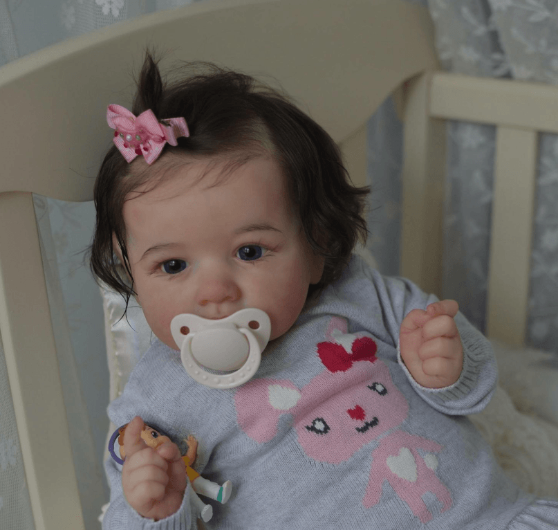 Full Body Silicone Reborn Baby Girl Doll Berenice 12 inch, Real Weighted Poseable Newborn Baby Toy by Creativegiftss® -Creativegiftss® - [product_tag]