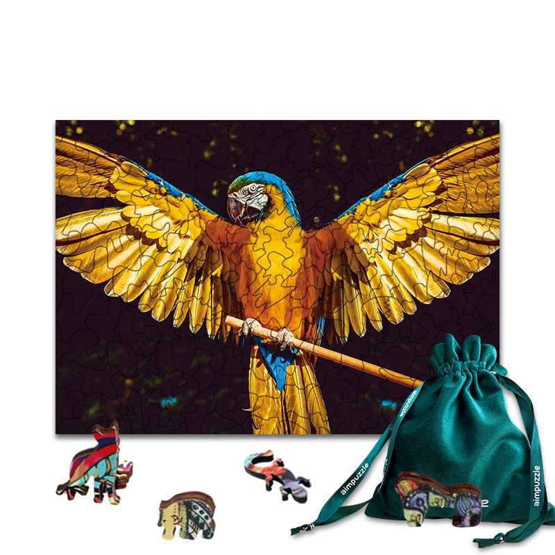 spreading parrot Puzzle(CHRISTMAS SALE)-Ainnpuzzle