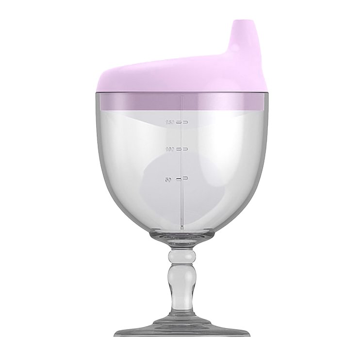 Baby Goblet No Spill Duckbill Baby Sippy Cup Wine Glass for Baby Kid Party
