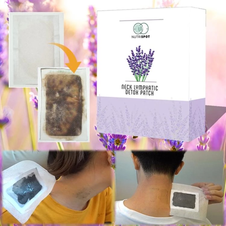 nutrispot™ lymphatic lavender detox patch
