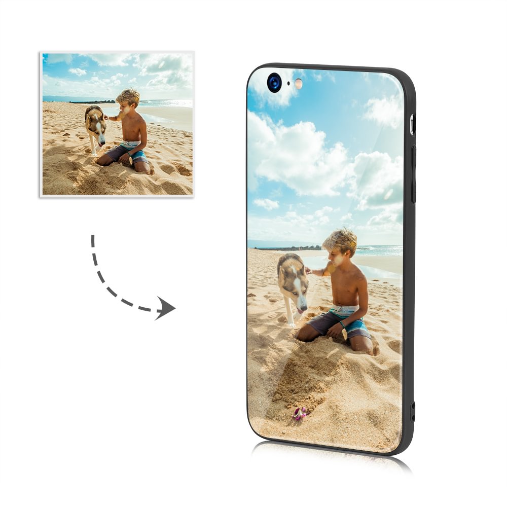 IPhone 6 Plus Custom Photo Protective Phone Case Glass Surface