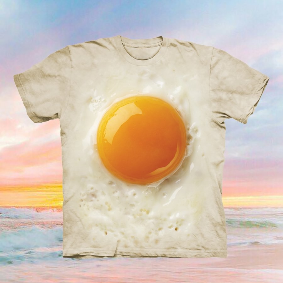 3D Egg Neutral T-shirt / [viawink] /