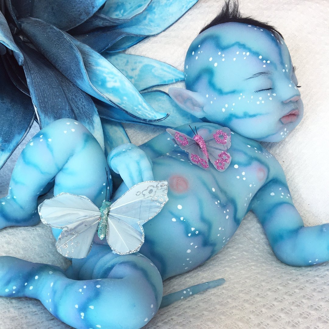 Handmade Fantasy Baby Boys Real Life Avatar Reborn Doll Shop 20'' Reborn Joe 2022 -Creativegiftss® - [product_tag]