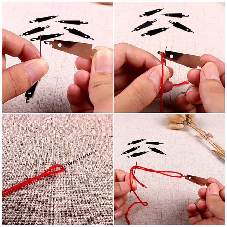 10pcs Needle Threader Cross Stitch Sewing