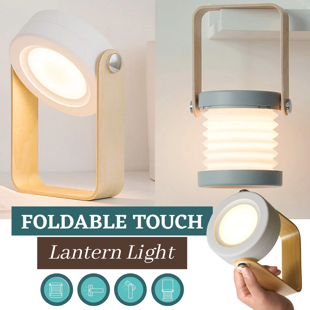 Foldable Touch Lantern Light - vzzhome