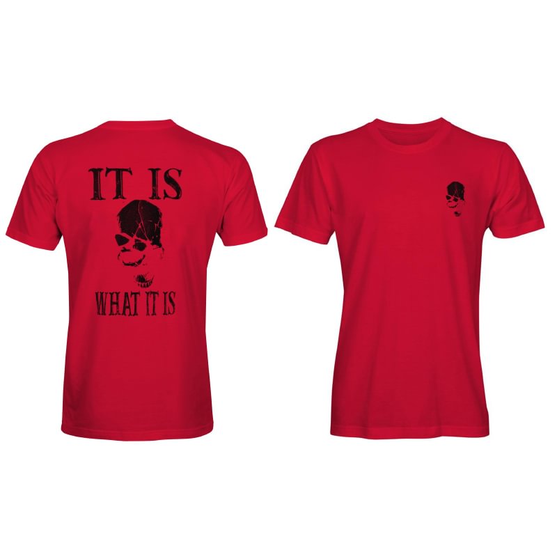 (Sale $18!) Livereid It Is What It Is Print T-shirt - Livereid