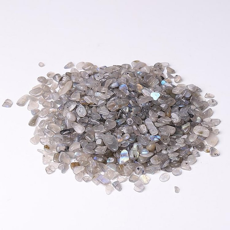 0.1kg Natural Labradorite Chips Crystal Chips for Decoration Crystal wholesale suppliers