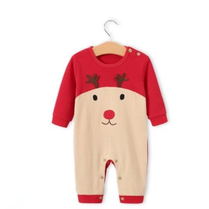  Red fawn knitted comfortable jumpsuit Clothes for 22'' reborn baby doll boy/girl - Reborndollsshop.com-Reborndollsshop®