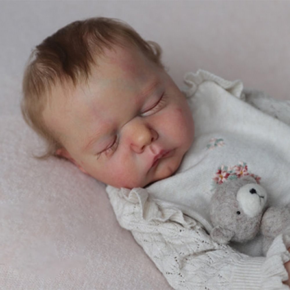 [New2022]18” Realistic and Super Lovely Girl Named Lylah Cloth Body Baby Doll,Collectible Reborn Baby Doll