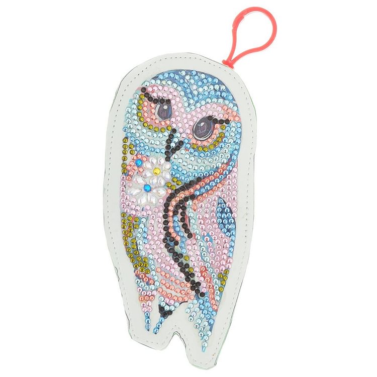 DIY Special Shaped Diamond Painting Owl Wallet Embroidery Coin Purse Gifts-gbfke