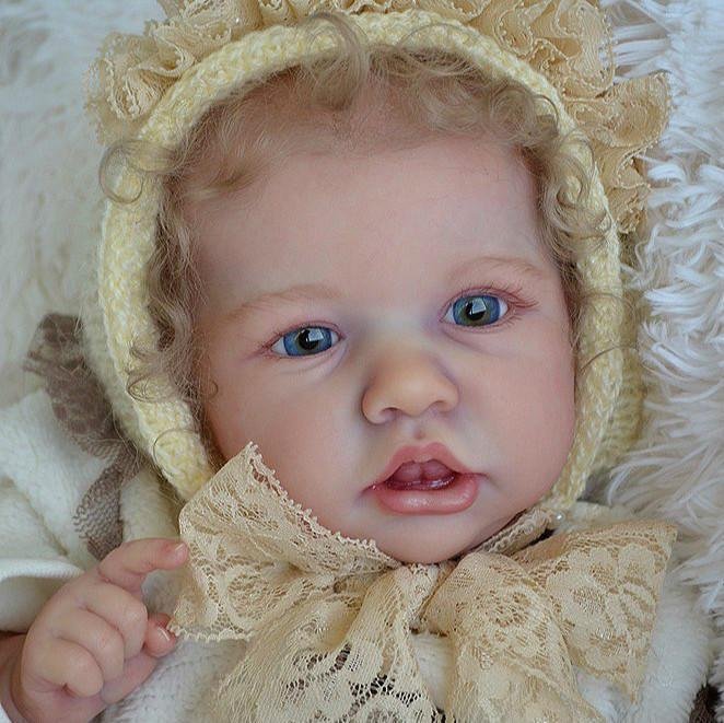 Reborn Newborn Baby Dolls 12 inch Realistic Sweet Reborn Baby Girl Doll Kayla 2022 -Creativegiftss® - [product_tag]