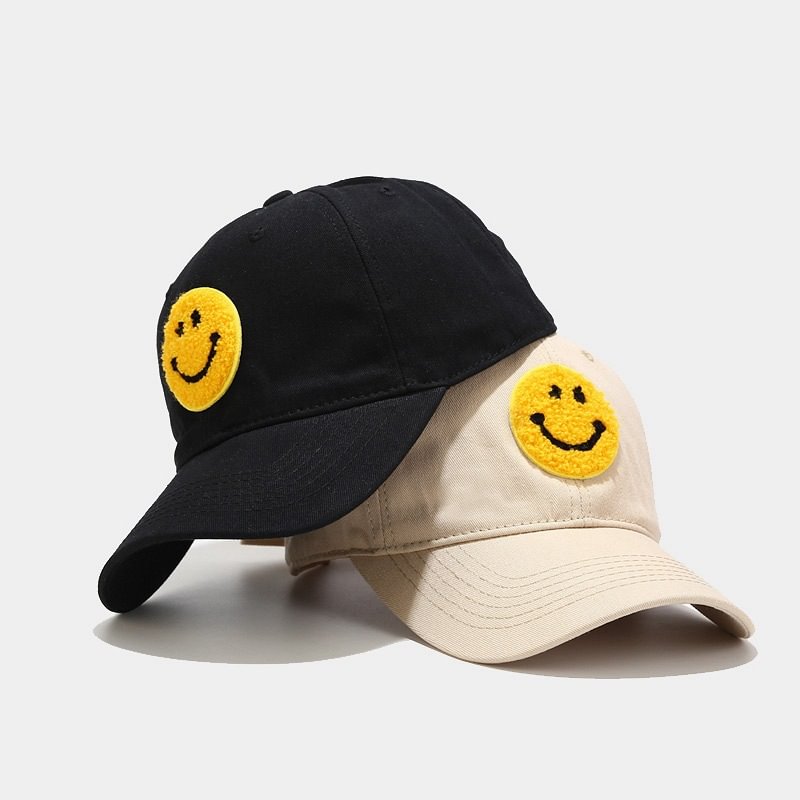 Smile Patch Soft Top Baseball Cap / Techwear Club / Techwear