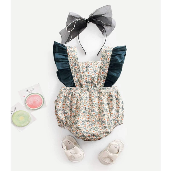  Short Sleeve Suit, Suitable for 20"-22" Rebirth Doll Girl Baby Costume Clothes Suit Accessories - Reborndollsshop.com-Reborndollsshop®