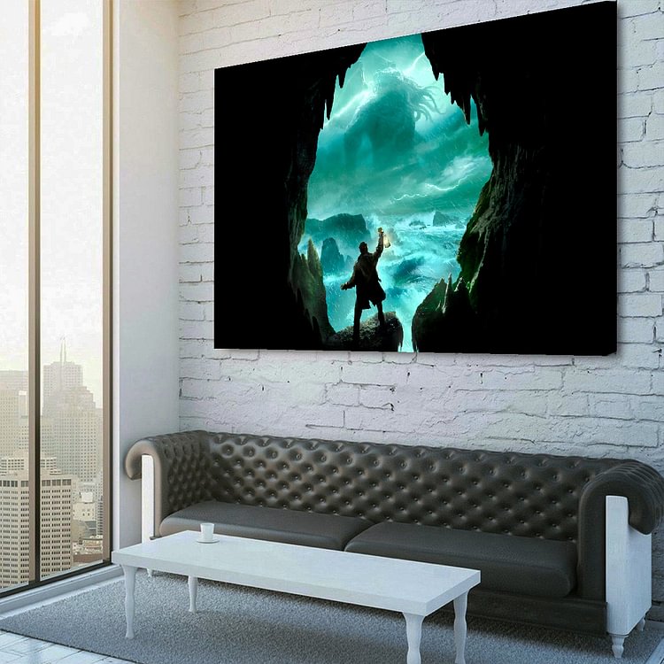 The Call of Cthulhu Canvas Wall Art