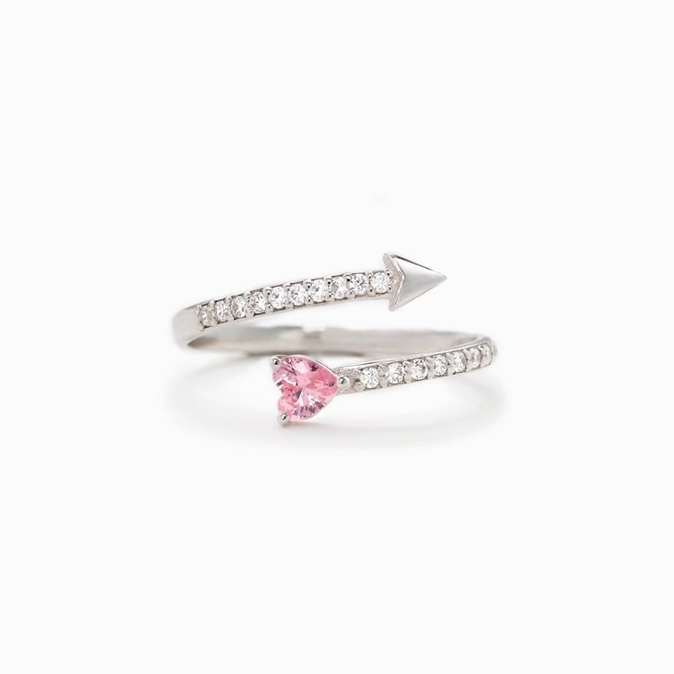 Your Heart Knows The Way Arrow & Heart Ring