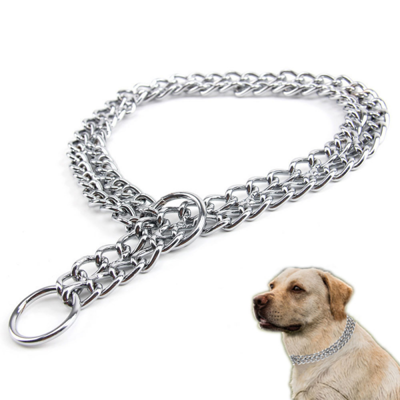 Dog Training Adjustable Cuban Link Choke Collar-VESSFUL