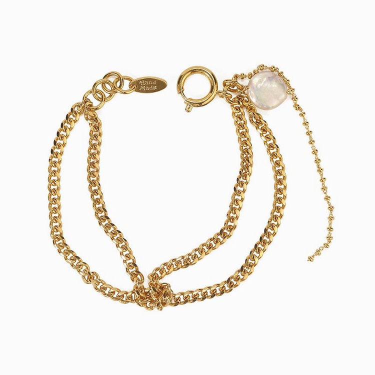 Double Layer Chain Bracelet