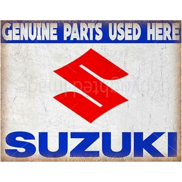 Suzuki Motorcycles - Vintage Tin Signs