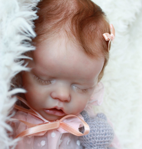 17'' Soft Touch Real Lifelike Amina Reborn Baby Doll Girl, Beautiful Baby Gift 2022 -jizhi® - [product_tag]