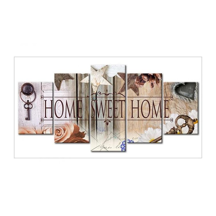 Home Sweet Home - Full Round Drill Diamond Painting - 95x45cm(Canvas)