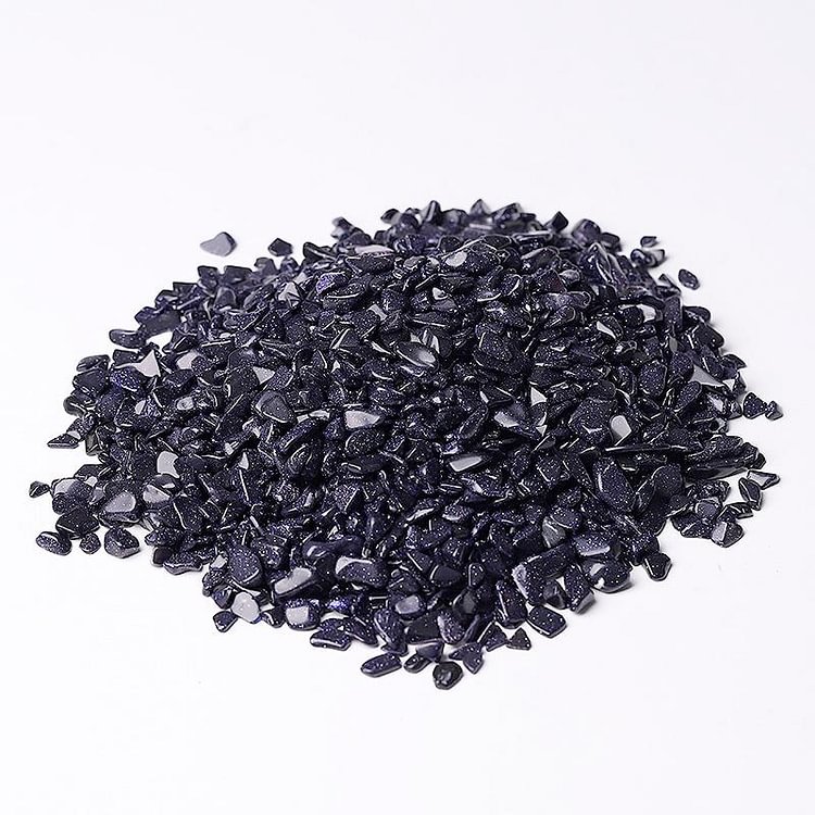 0.1kg Blue Sandstone Chips for Decoration Crystal wholesale suppliers