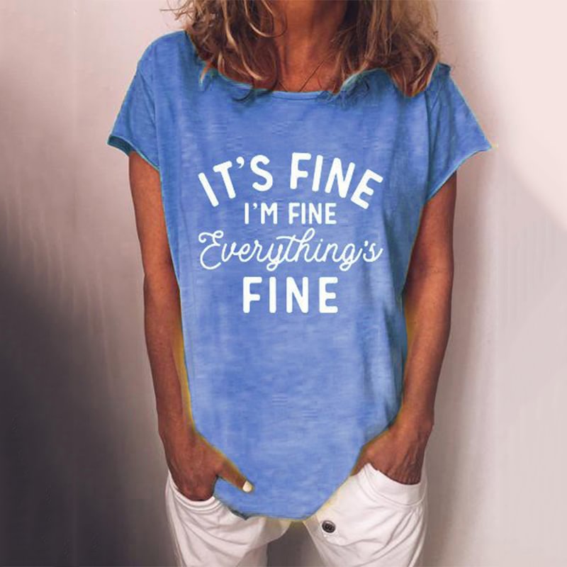 I am fine Shirts & Tops