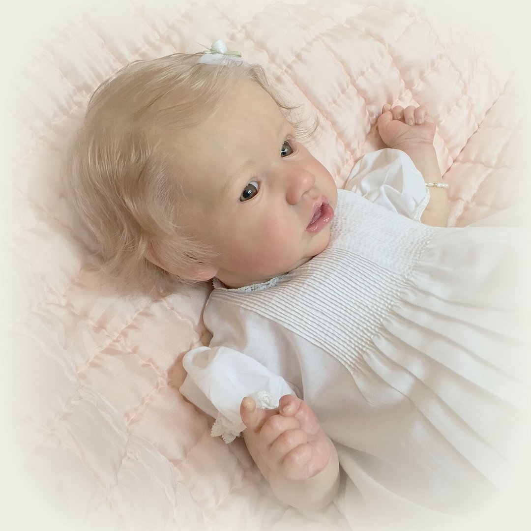 Mini Reborns 12'' Beautiful Touch Real Reborn Baby Doll Girl Rosie for Adoption -Creativegiftss® - [product_tag]