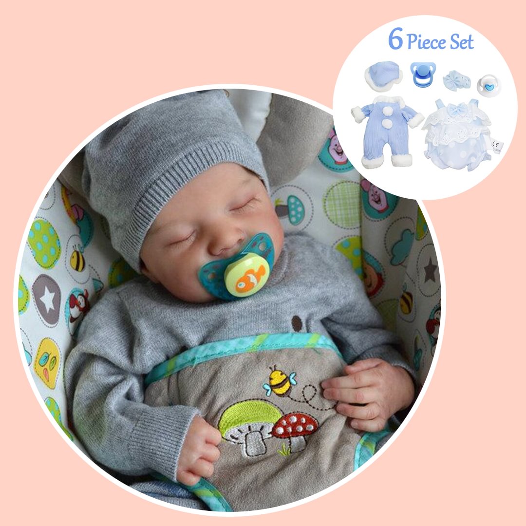48Cm Baby Dolls -Girls Reborn Doll Sleeping Accompany Doll - Birthday Christmas Present