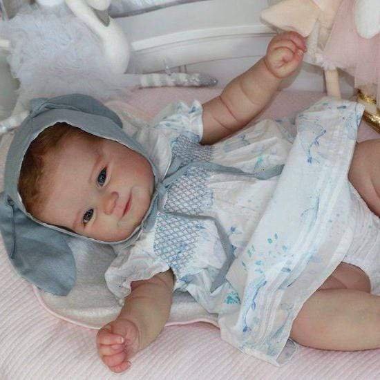  20'' Realistic Ophelia  Reborn Baby Doll -Realistic and Lifelike with "Heartbeat" and Coos - Reborndollsshop.com-Reborndollsshop®