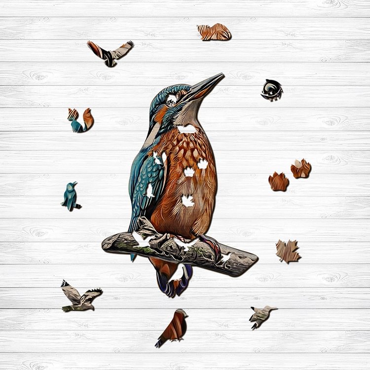 Kingfisher Wooden Puzzle