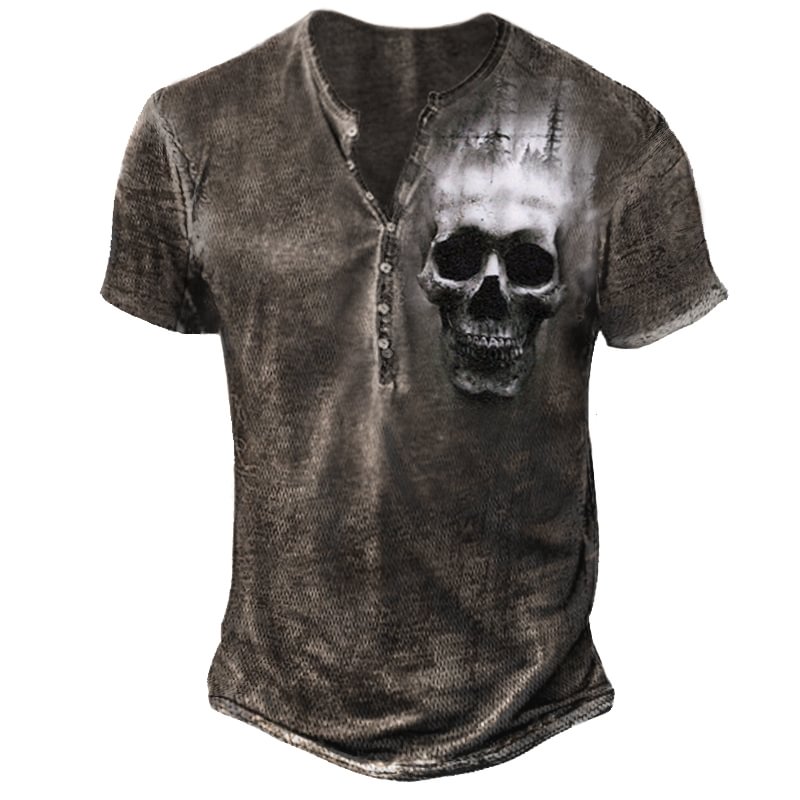 skull T-shirt / [viawink] /