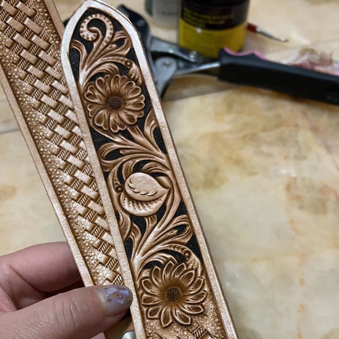 Reusable Belt Templates Leather Carving