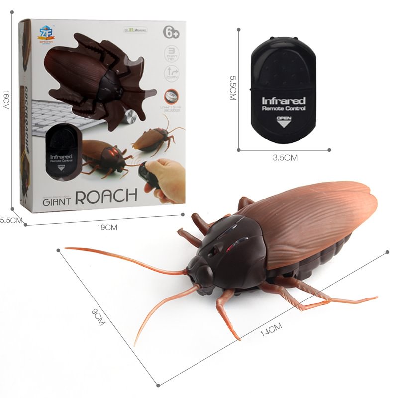 Remote-controlled Cockroach - A Fun Way To Prank Your Friends!（Collection）、、sdecorshop
