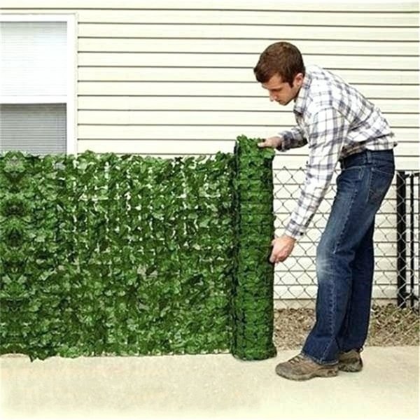 Artificial Ivy Privacy Fence Screen for Outdoor Decor, Garden - vzzhome