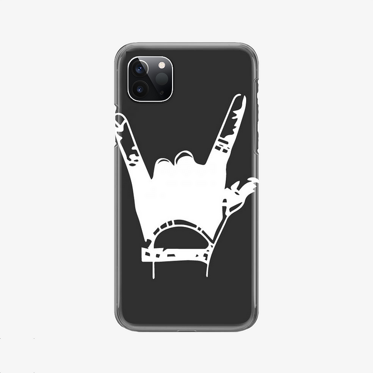 Punk Rock Gloves Bracelet, Rock and roll iPhone Case