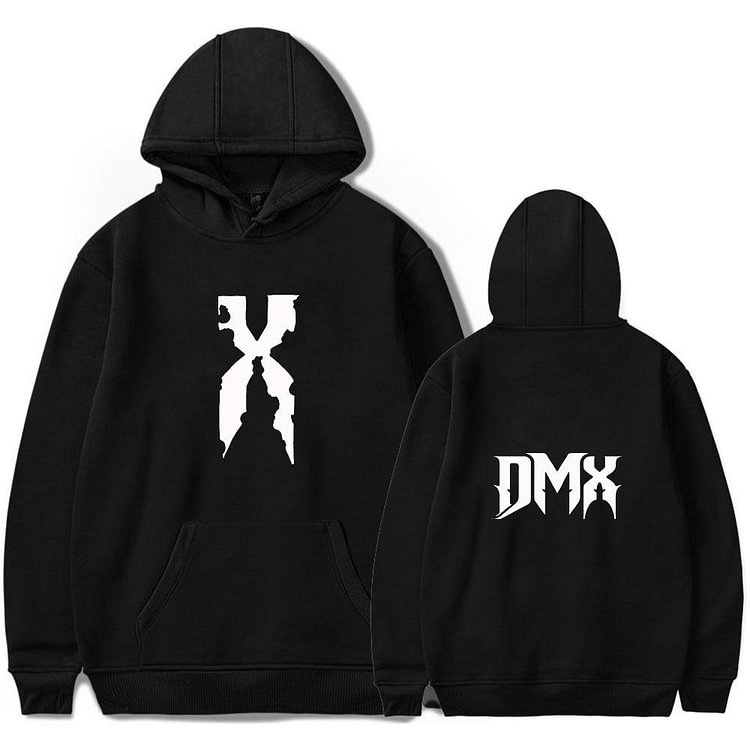 DMX Hoodies Unisex Logo Print Sweatshirt Pullover Tops-Mayoulove