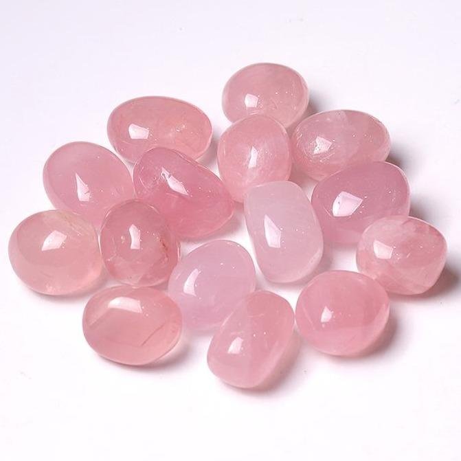 0.1kg Rose Quartz bulk tumbled stone Crystal wholesale suppliers