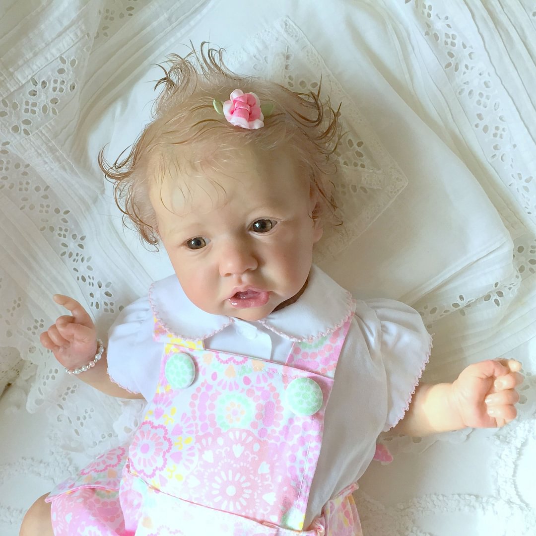 RSG LIFELIKE GALLERY®12'' Cuddly Layla Touch Real Reborn Baby Doll Girl