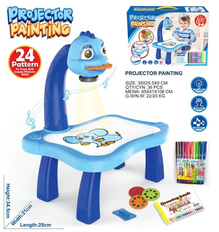 trace and draw projector toy