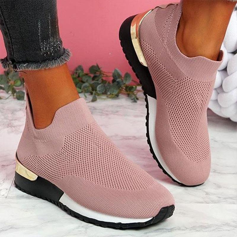 Women Fashion Orthopedic Bunion Easy Slip-On Sneaker Shoes