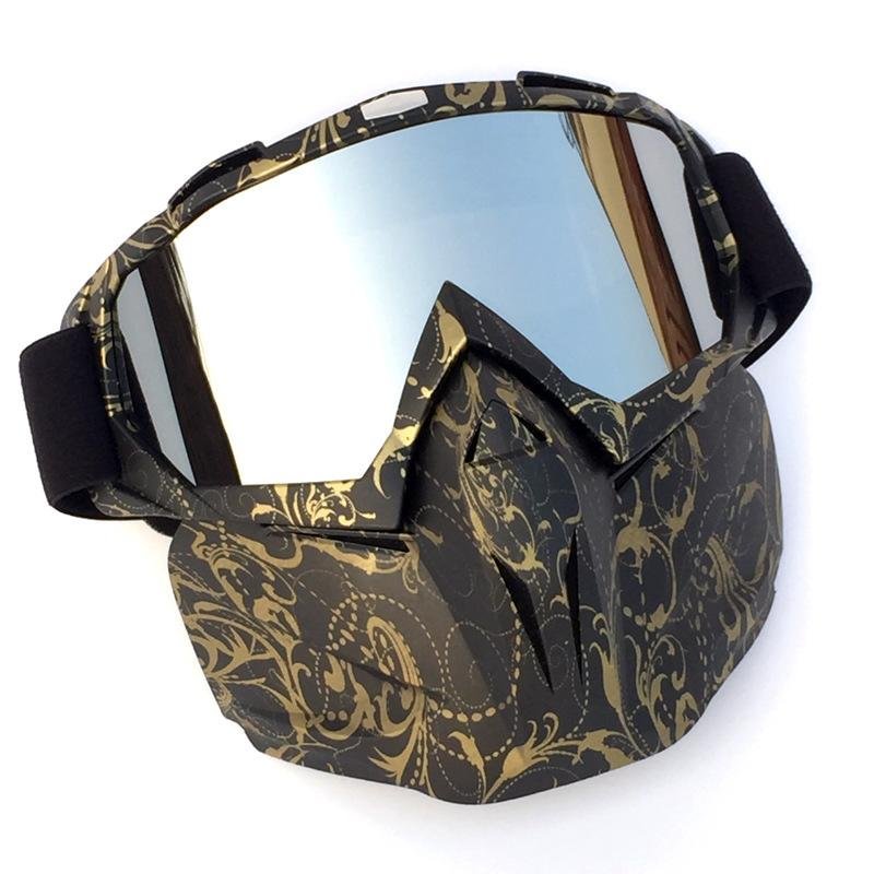 Windproof ski goggles Harley retro mask goggles / [viawink] /