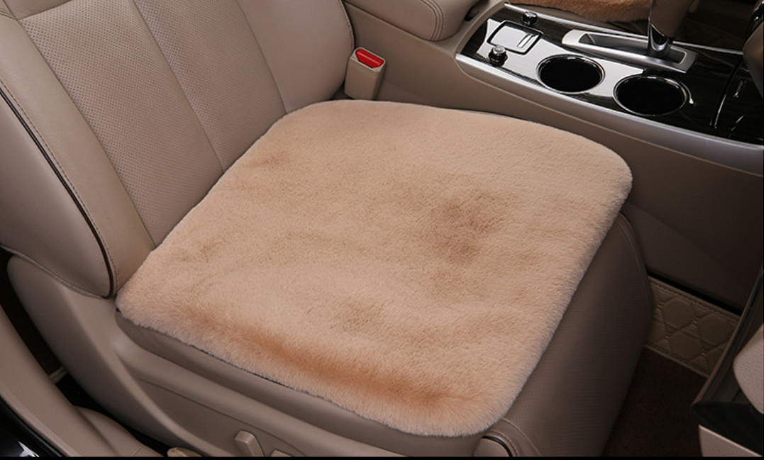 Warm Plush Car Seat Cushion - vzzhome