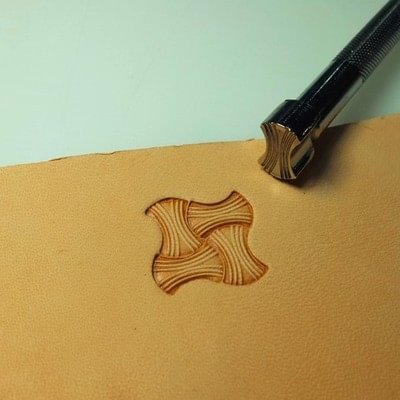 Leather Stamp Tool- Double Arc