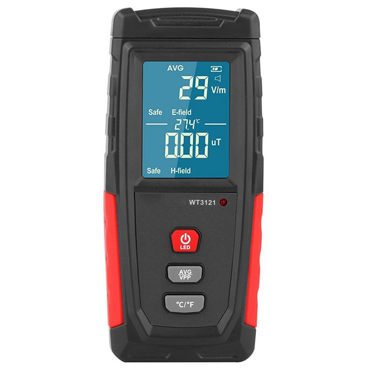 WT3121 Handheld EMF Meter Electromagnetic Field Radiation Dosimeter Tester