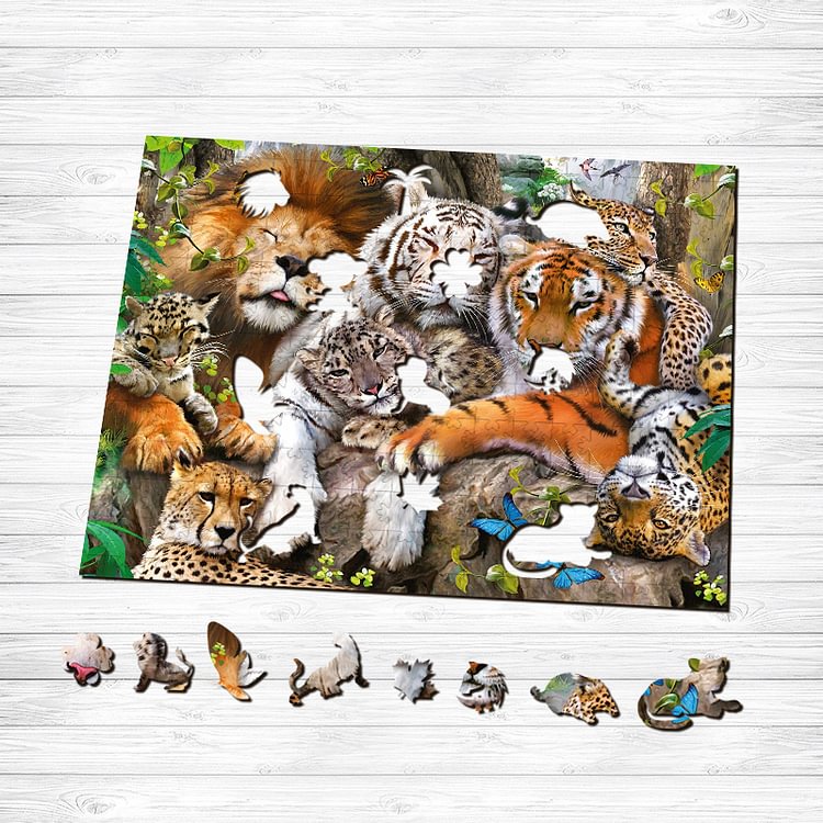 Zoos Wooden Jigsaw Puzzle