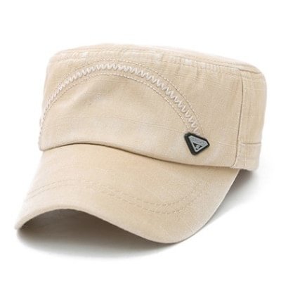 Mens Washed Cotton Retro Hats Adjustable Size Men Flat Caps
